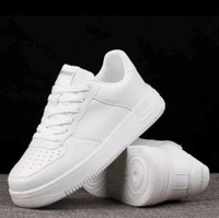 Casual Sneakers White Outdor Shoes For Boy&men  - White, Ind 8