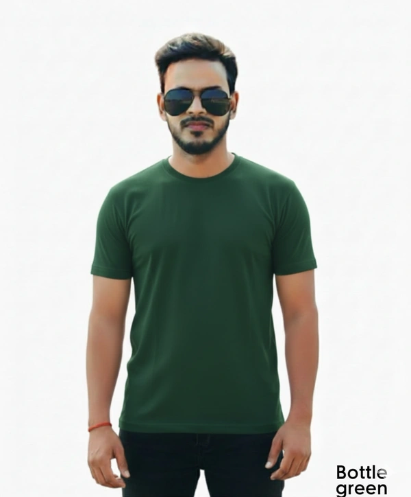 Eenfnety ™ Men Fashion Cotton Blend T-Shirt | Men Half Sleeve Casual Regular Fit T Shirt | Stylish Trendy Solid Men Mandarin Collar Hlaf Sleeves Combo T-Shirt for Men | Laple collar t-shirt