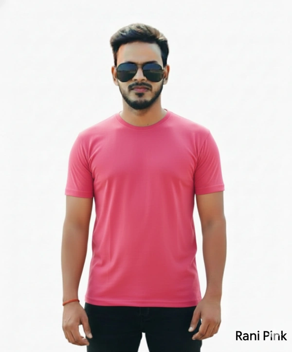 Eenfnety ™ Men Fashion Cotton Blend T-Shirt | Men Half Sleeve Casual Regular Fit T Shirt | Stylish Trendy Solid Men Mandarin Collar Hlaf Sleeves Combo T-Shirt for Men | Laple collar t-shirt