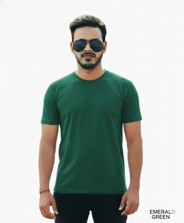 Eenfnety ™ Men Fashion Cotton Blend T-Shirt | Men Half Sleeve Casual Regular Fit T Shirt | Stylish Trendy Solid Men Mandarin Collar Hlaf Sleeves Combo T-Shirt for Men | Laple collar t-shirt