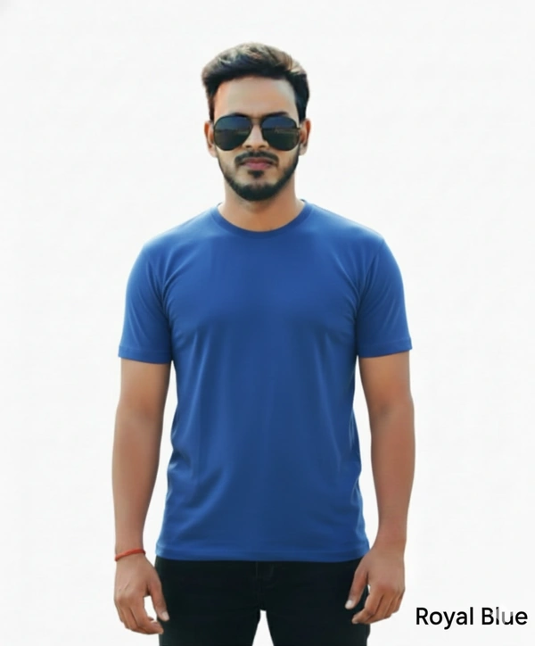 Eenfnety ™ Men Fashion Cotton Blend T-Shirt | Men Half Sleeve Casual Regular Fit T Shirt | Stylish Trendy Solid Men Mandarin Collar Hlaf Sleeves Combo T-Shirt for Men | Laple collar t-shirt