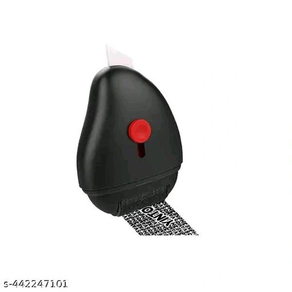 2 in 1 Identity PCENFAP001 Protection Roller Stamp with Retractable Box Opener for Mail, ID Blackout, Privacy Confidential for Guard Privacy Information BlockoutName: 2 in 1 Identity Protection Roller Stamp with Retractable Box Opener for Mail, ID Blackout, Privacy Confidential for Guard Privacy Information BlockoutMaterial: PlasticInk Colour: BlackSelf Inking: YeS