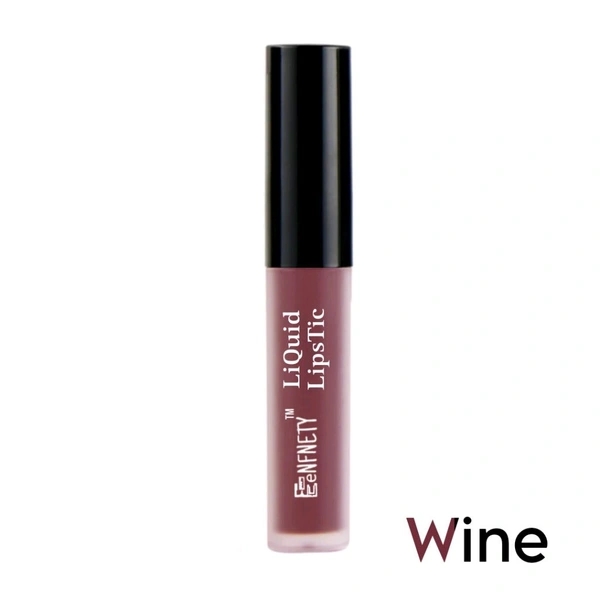 Eenfnety ™ Matte PCENFLL001 Lip Liquid, Black 