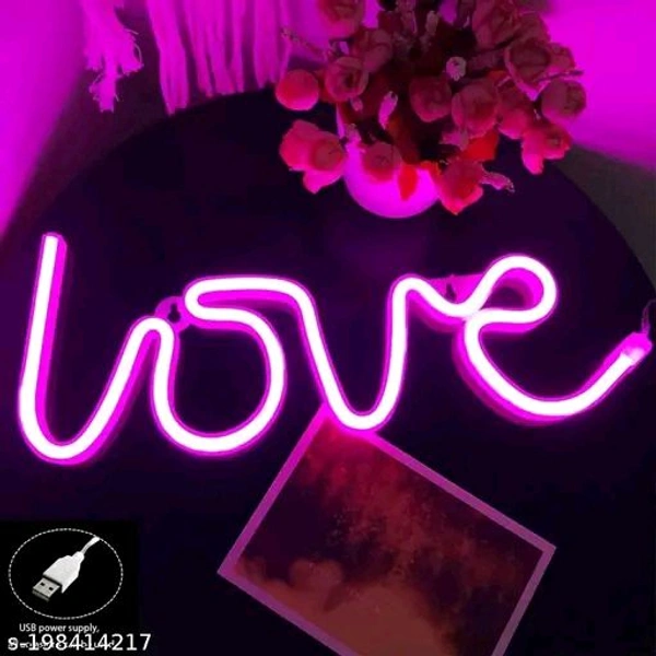 BM Love PCENFAP022 Neon Led Light Sign for Love Room Decoration Accessory, Table Decoration, Gifts, Night Light with (USB+Battery)(WARM WHITE) || Love light lamp || Love Neon Lights || Love Lighting gift ||Love Lights || Love Neon Light
 
