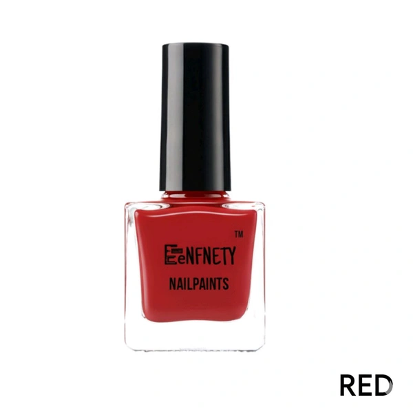Eenfnety ™ Nailpaints PCENFNP001 for Women | Long Lasting Nail Polish for Women Girls, Gel Nailpaint Combo, Glossy Finish Nailpolish Combo, Vegan, Non-Toxic, Chip Resistant, 10ml