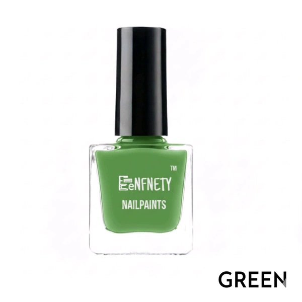 Eenfnety ™ Nailpaints PCENFNP001 for Women | Long Lasting Nail Polish for Women Girls, Gel Nailpaint Combo, Glossy Finish Nailpolish Combo, Vegan, Non-Toxic, Chip Resistant, 10ml