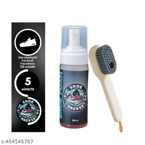 shoe PCENFAP058 hacker shoe cleaning foam 150 ml with free brush
Name: shoe hacker shoe cleaning foam 150 ml with free brush
 