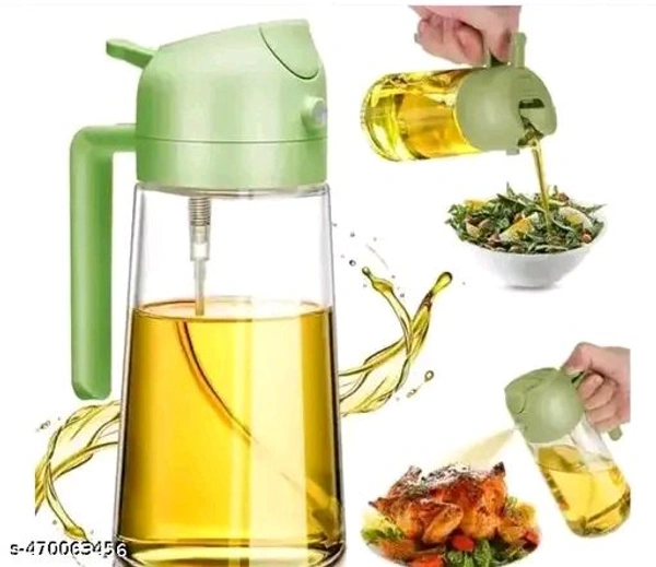 Oil PCENFAP062 Dispenser & Mist Spray Bottle, Cooking/Baking Tool & Accessories, Leakproof Seasoning Bottle, Cooking Oil Container 500ml  