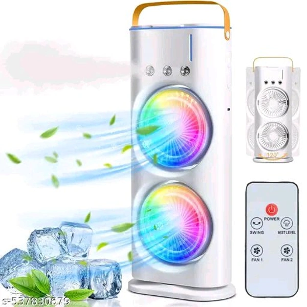  Desk PCENFAP077 Fan & Mist Cooler for Home, Office and Other work Place with Swing and 3 Mode Mist Spray (WHITE)
 