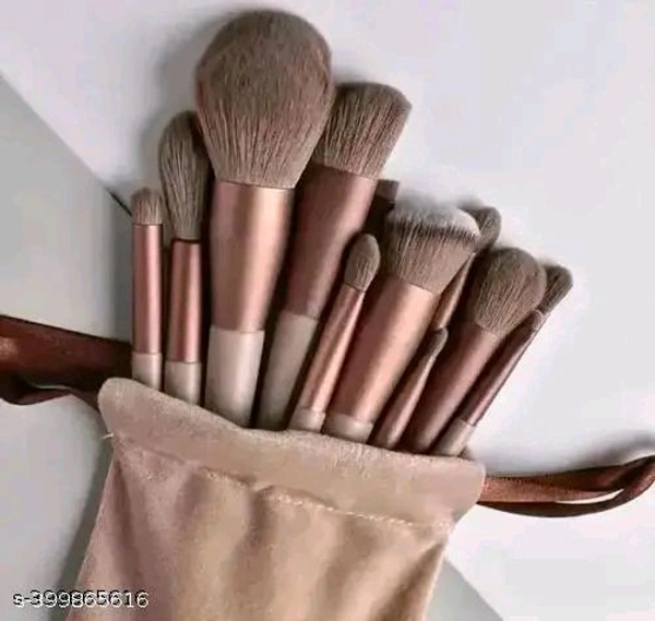 PROFESSIONAL PCENFAP096 MAKEUP BRUSHES PINK COLOUR SET OF 13PCS
 