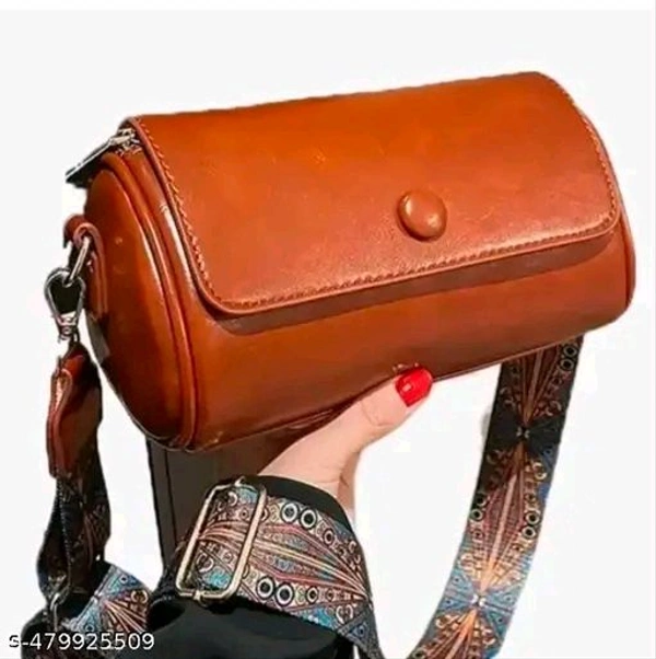 Stylish Classic Girls and Womens Sling bag Gorgeous Stylish Handba....
Name: Stylish Classic Girls and Womens Sling bag Gorgeous Stylish Handba....
Material: PU
No. of Compartments: 2
Pattern: Solid
Net Quantity (N): 1
Sizes:Free Size (Length Size: 10 in, Width Size: 4 in, Height Size: 6 in) 

Country of Origin: India