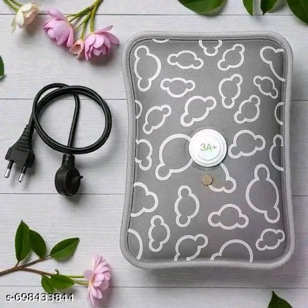 Electric Fur Velvet heating bag, hot water bag, Heating Pad, Electrical Hot,Warm Water Bag, Heat Bag with Gel for Period,