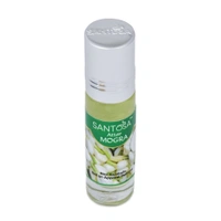Santosa Mogra (Arabian Jasmine) Attar � Long-Lasting Ittar for Men & Women | Perfect for Gym & Everyday Use (6ml (Pack of 1))