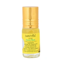 Santosa Shyam Masti Attar 3ml - Alcohol-Free Jasmine, Motia & Mogra Fragrance | Temple-Ready Roll-On for Khatu Shyam Blessings & Pooja Rituals