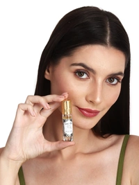 Santosa Misk Attar 6ml - Alcohol-Free, Premium Musk & Leathery Notes, Long-Lasting Roll-On, Best Original Musk Attar for Men & Women