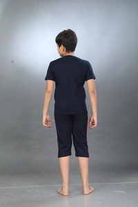 Vee MAX Vee Max Boys Printed Collar Night Suit - 12-13 Yrs