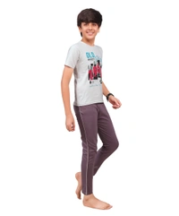 Vee MAX Vee Max Boys Printed Collar Night Suit - 1-2 Yrs