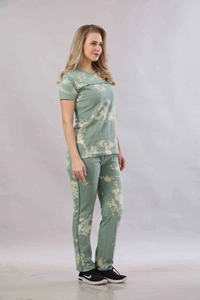Vee MAX Vee Max Printed Womens Tie & Die Womens Night Suits - Green, XL