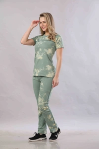 Vee MAX Vee Max Printed Womens Tie & Die Womens Night Suits - Green, XL