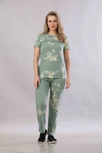 Vee MAX Vee Max Printed Womens Tie & Die Womens Night Suits - Green, XL