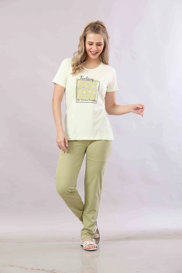 Vee MAX Vee Max Printed Womens  Womens Night Suits - Yellow, L