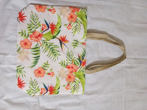 Logu's Floral Print Travel Bag - Maroon