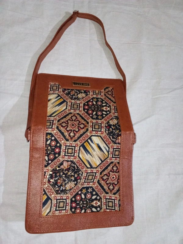 Logu's Designer Ikkat Sling Bag