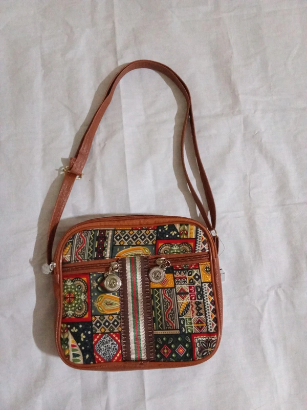 Small Ikkat Sling Bag