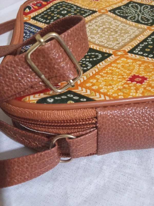 Logu's Small Ikkat Sling Bag
