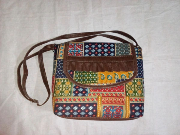 Logu's Ikkat Sling Bag