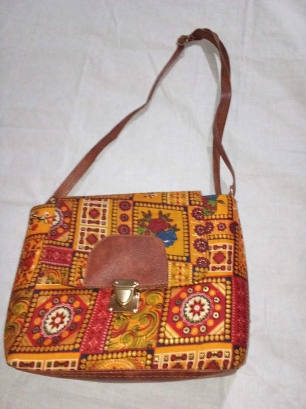 Logu's Ikkat Sling Bag