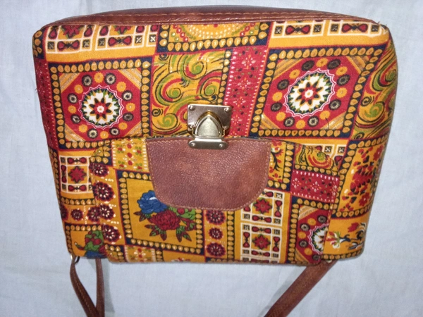 Logu's Ikkat Sling Bag