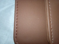 Designer Hand cum sling leather Bag - Black