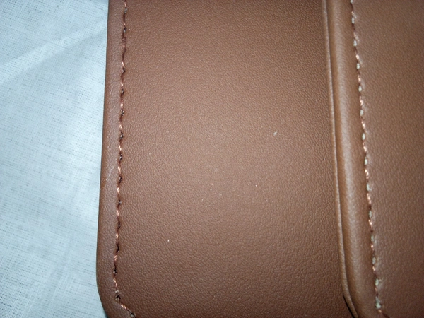 Designer Hand cum sling leather Bag - Black