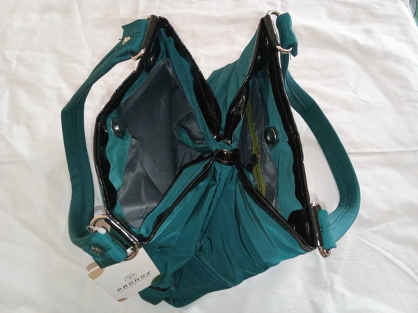 Logu's 2 way Hand Bag - Green