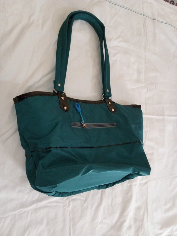 Logu's 2 way Hand Bag - Green