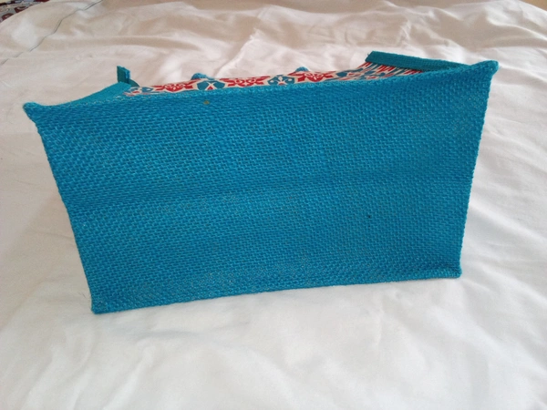 Logu's Small Canvas cum Jute bag