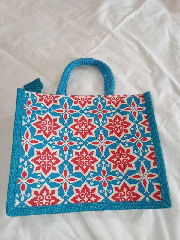 Logu's Small Canvas cum Jute bag