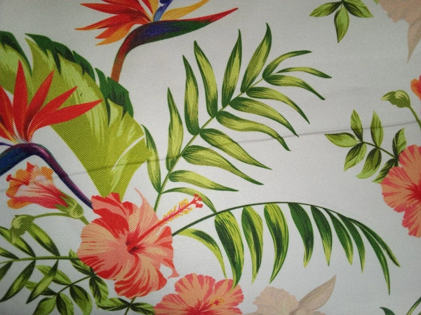 Logu's Floral Print Travel Bag - White