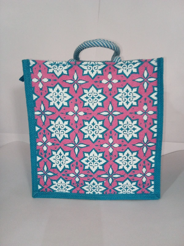 Logu's Printed Eco-friendly reusable Jute Bag - Tradewind