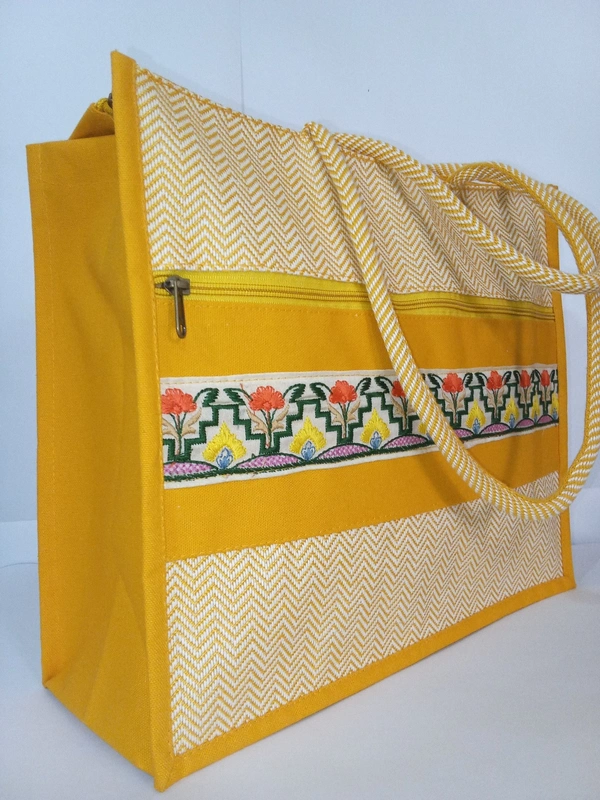 Logu's large Travel Bag - Yellow