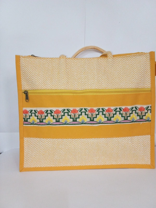 Logu's large Travel Bag - Yellow