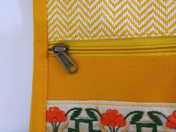 Logu's large Travel Bag - Yellow