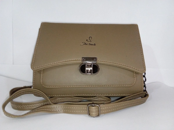 Logu's  Pu Leather Cross Body Handbag For Women  - Xanadu