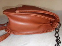 Logu's  Designer Brown Cross Body Handbag  - Hot Cinnamon