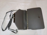 Logu's  Grey Designer Cross Body Handbag For Women  - Gray