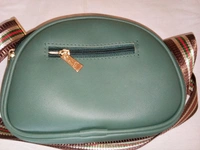 Logu's  Fancy Leather Sling Bag For Women  - Black