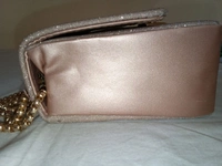 Logu's  Glitter Handbag For Women With Chain Handle 