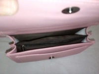 Logu's  Pu Leather 2 Way Handle Designer Handbag For Women  - Pink