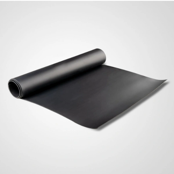 URBAN-X SoundProofing Mass Loaded Vinyl Sheet, Wall, Window & Door Soundproofing | MLV, High Density Black Colour 1900 kg/m^3 Sound Membrane - 1.5mm SELF ADHESIVE WITH GUMMING SHEET - 4x4 Ft Self Adhesive